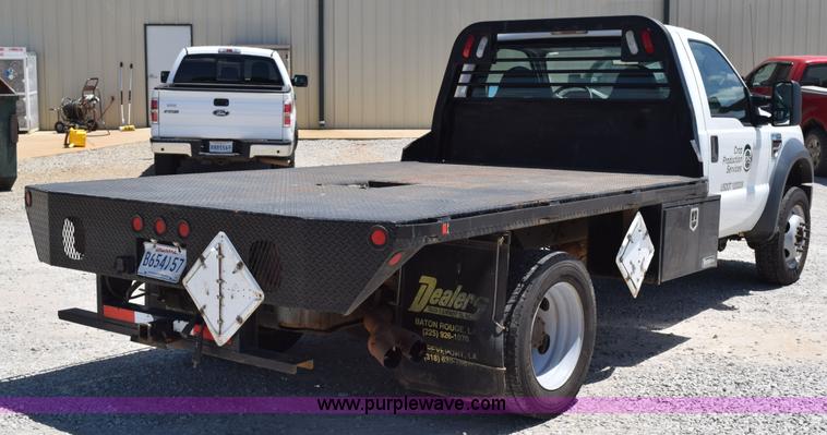image for item K6124 2009 Ford F450 Super Duty flatbed truck