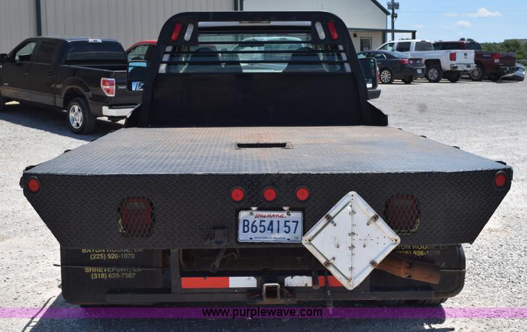 image for item K6124 2009 Ford F450 Super Duty flatbed truck