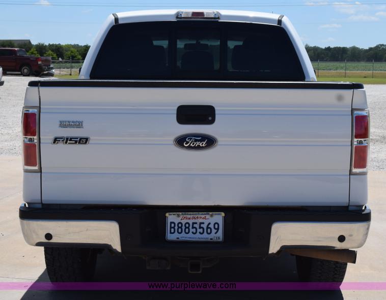 image for item K6125 2012 Ford F150 SuperCrew pickup truck