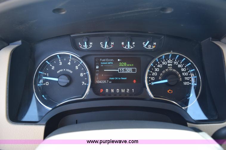 image for item K6125 2012 Ford F150 SuperCrew pickup truck