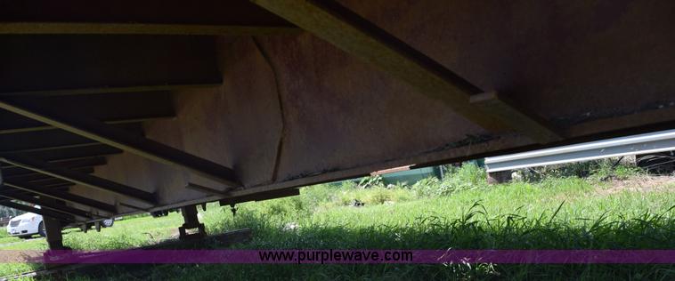 image for item K6165 1961 Trailmobile drop deck trailer