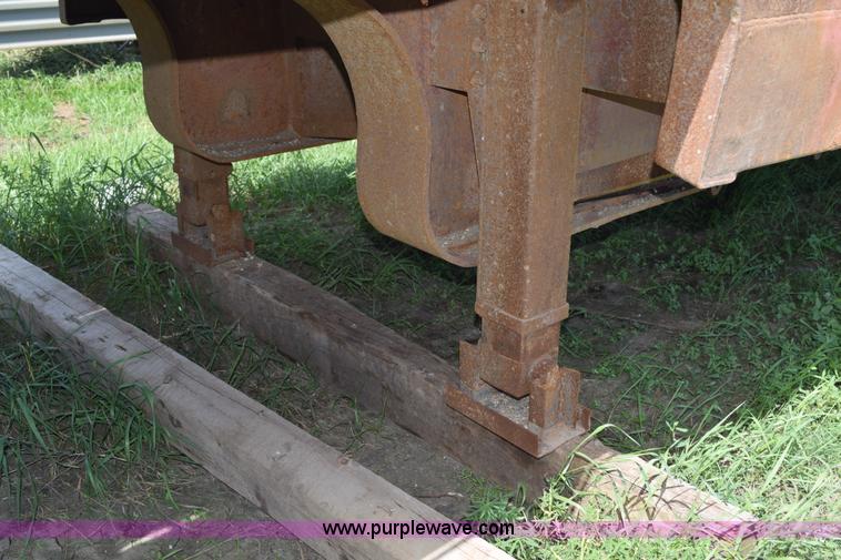 image for item K6165 1961 Trailmobile drop deck trailer