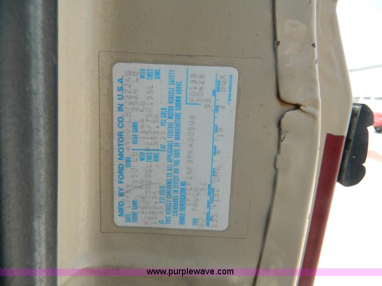 image for item K8086 1985 Ford F150 pickup truck