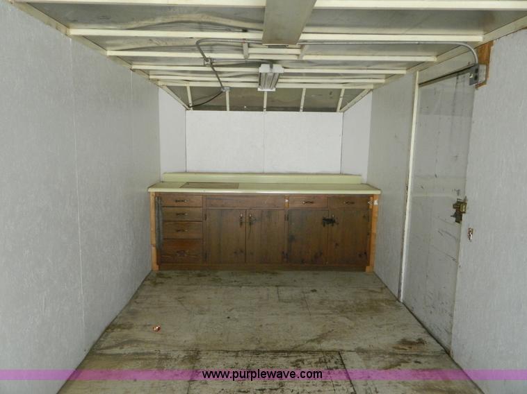 image for item K8118 2000 shop built enclosed cargo trailer