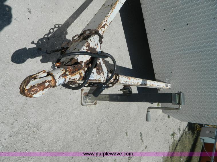 image for item K8118 2000 shop built enclosed cargo trailer