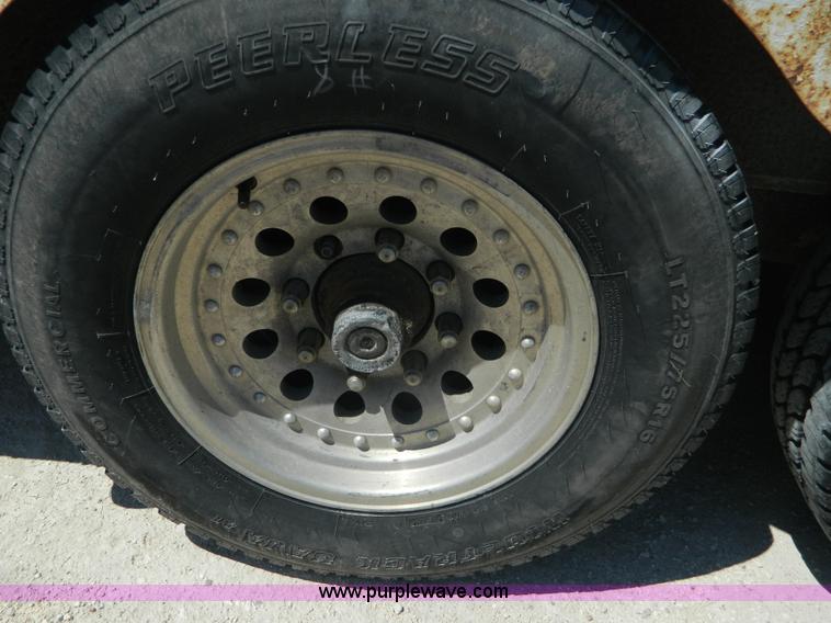 image for item K8118 2000 shop built enclosed cargo trailer