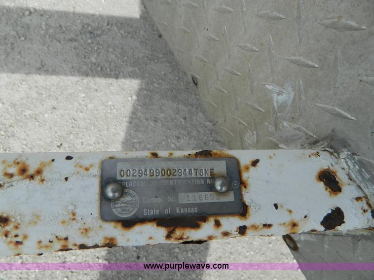 image for item K8118 2000 shop built enclosed cargo trailer