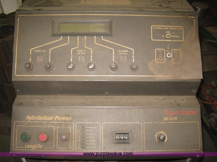 image for item K8698 Industrial gantry-style plasma cutting system