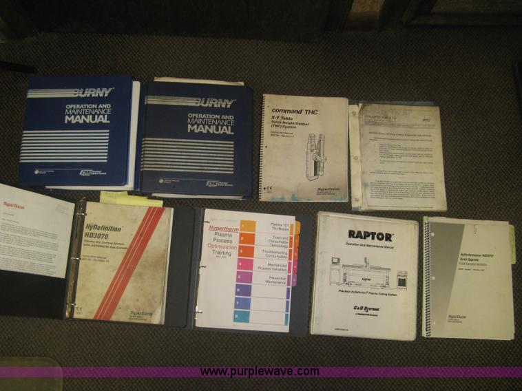 image for item K8698 Industrial gantry-style plasma cutting system