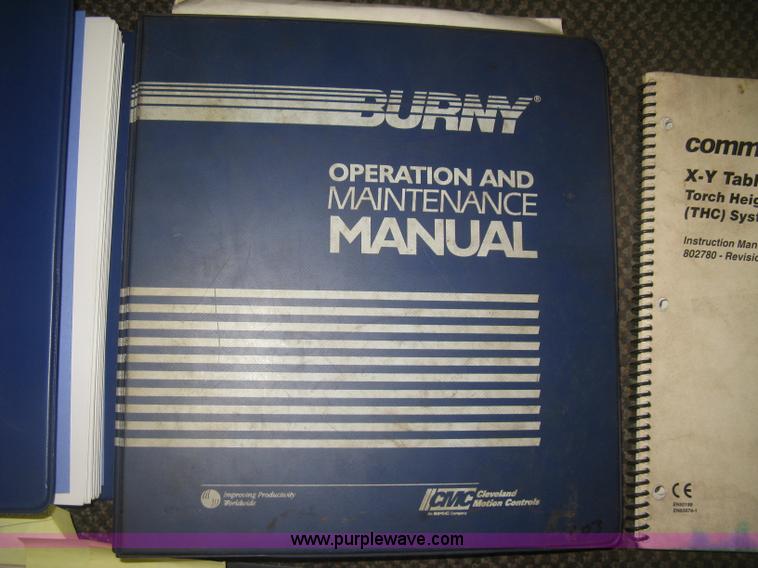 image for item K8698 Industrial gantry-style plasma cutting system