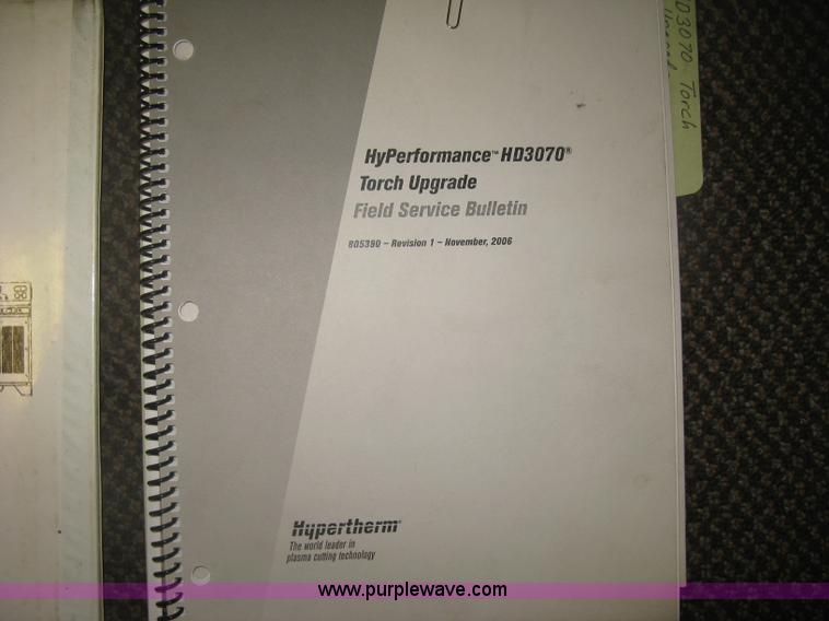 image for item K8698 Industrial gantry-style plasma cutting system