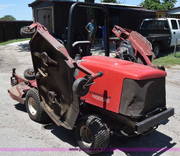 image for item L2707 Toro Groundmaster 4000D lawn mower