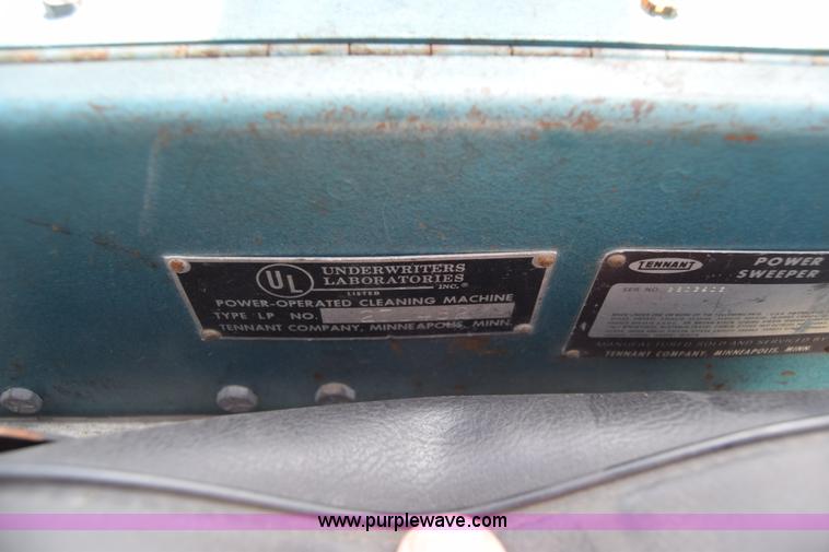 image for item L2720 Tennant 280 power sweeper