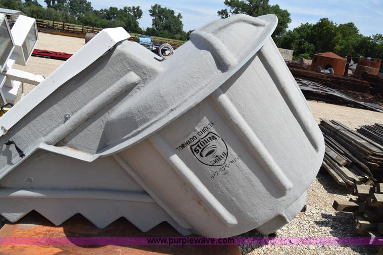 image for item L2734 Storm Shield fiberglass storm shelter