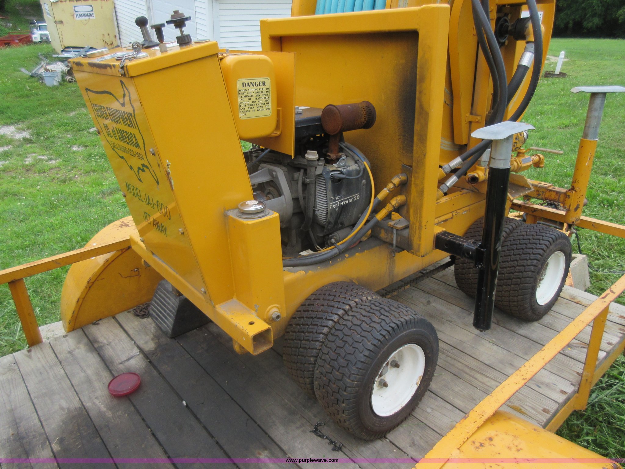 Jetaway JAJ600 sewer machine in Sugar Creek, MO Item I2810 sold Purple Wave