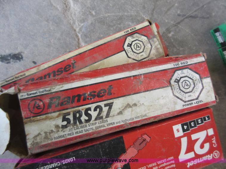 image for item AO9078 Assorted Ramset cartridges