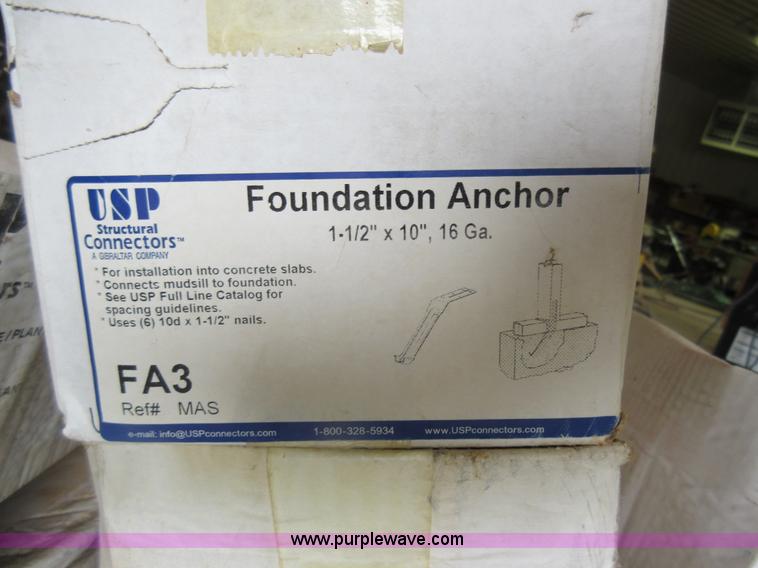 image for item AO9079 (12) boxes of USP foundation anchors