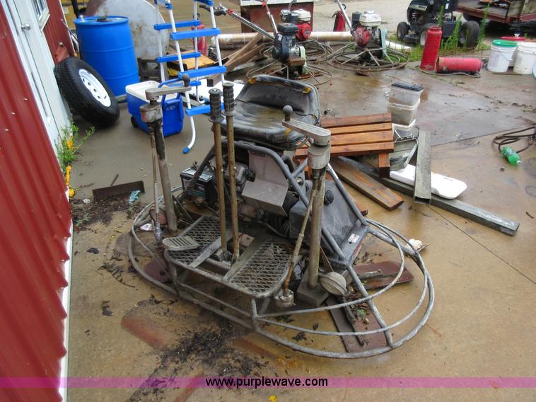 image for item AO9081 Whiteman JRT ride-on power trowel