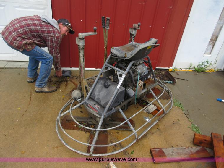 image for item AO9081 Whiteman JRT ride-on power trowel