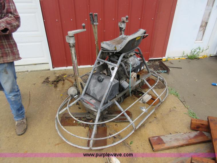 image for item AO9081 Whiteman JRT ride-on power trowel