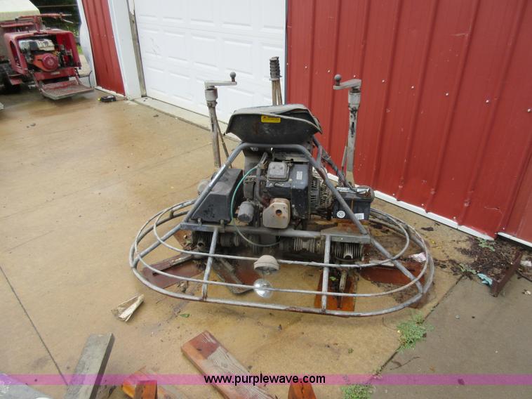 image for item AO9081 Whiteman JRT ride-on power trowel