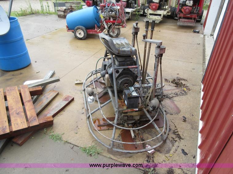 image for item AO9081 Whiteman JRT ride-on power trowel