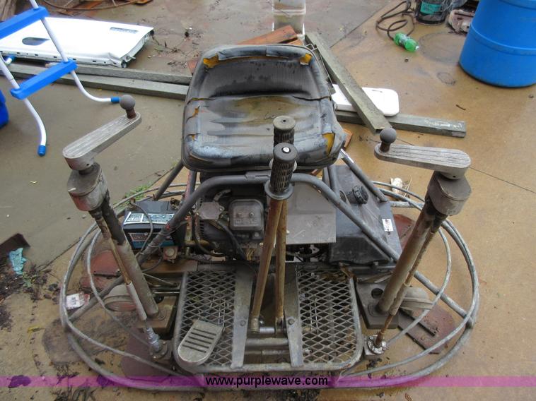 image for item AO9081 Whiteman JRT ride-on power trowel