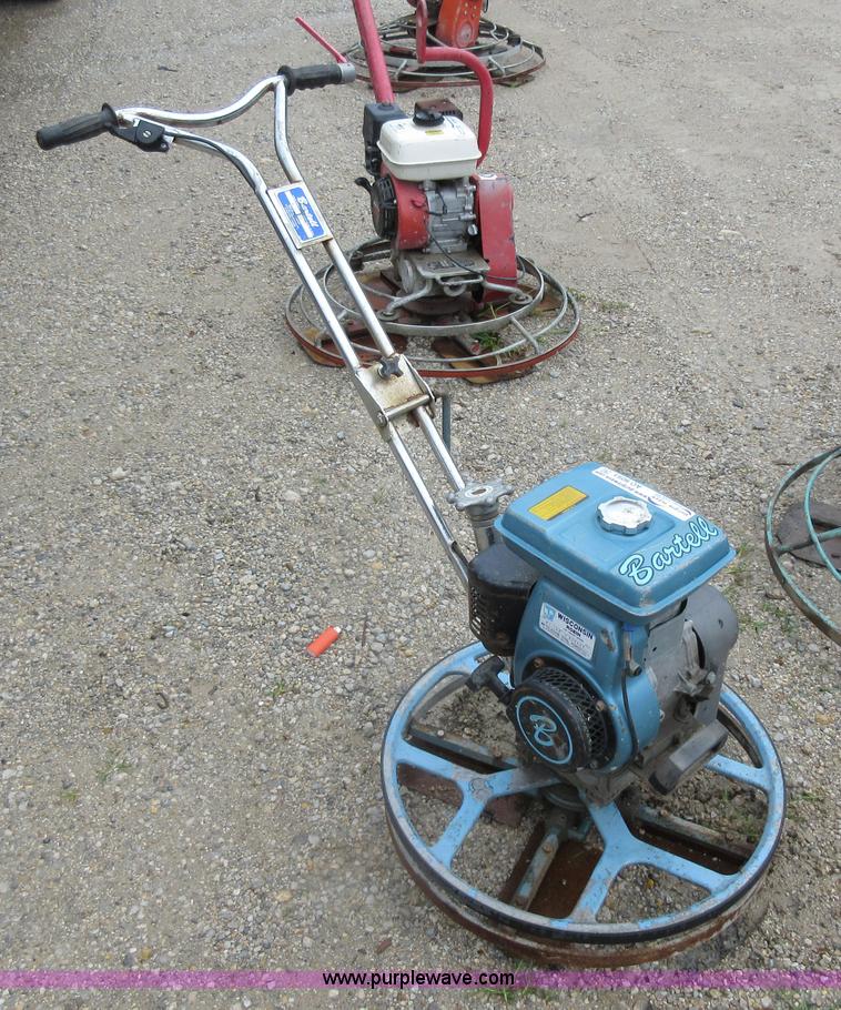 image for item AO9093 Bartell B424 power trowel