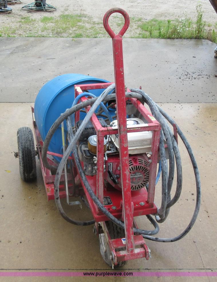 image for item AO9094 Razorback concrete curing wagon