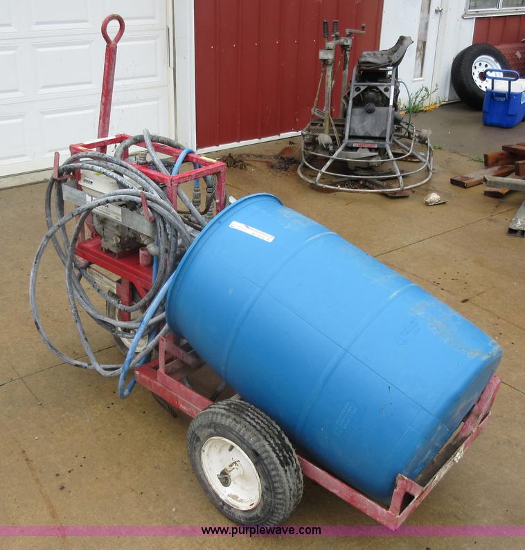 image for item AO9094 Razorback concrete curing wagon