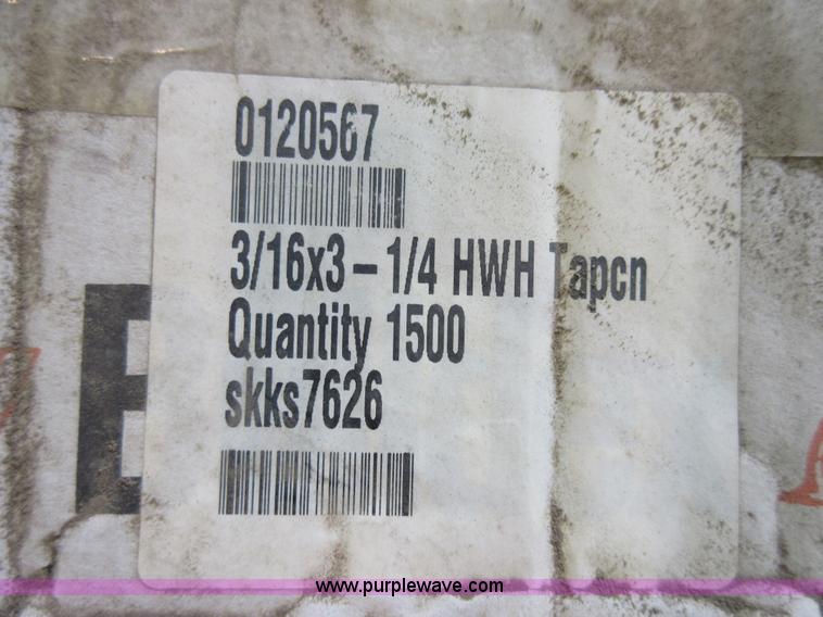 image for item AO9101 Assorted TW Buildex concrete screws