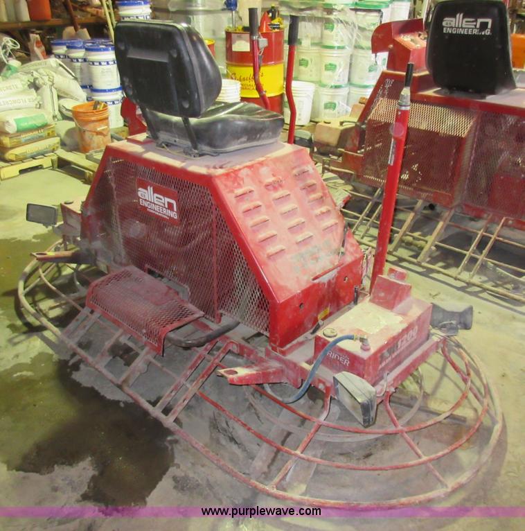 image for item AO9103 Razorback Rider Pro 1200 ride-on power trowel