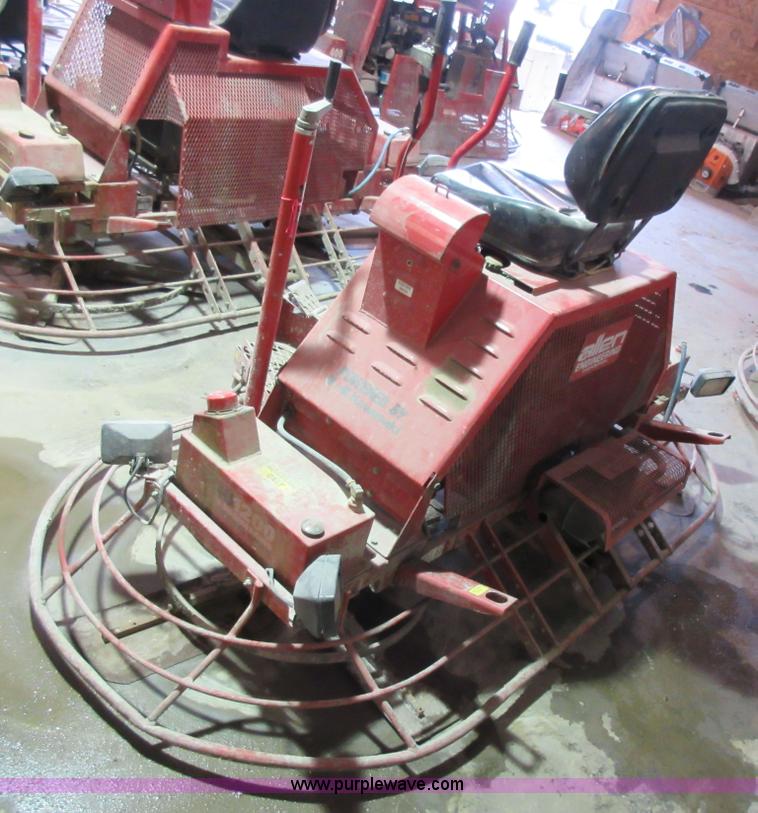 image for item AO9103 Razorback Rider Pro 1200 ride-on power trowel