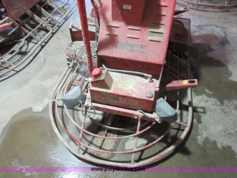 image for item AO9103 Razorback Rider Pro 1200 ride-on power trowel