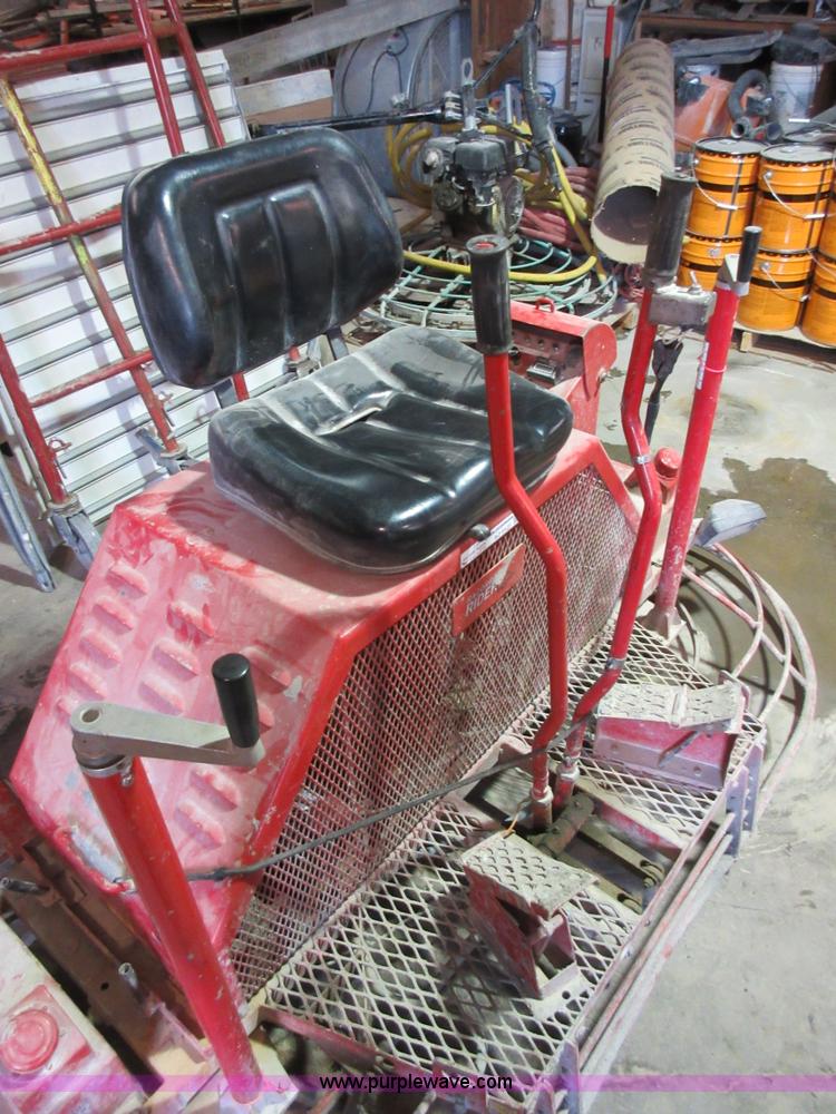 image for item AO9103 Razorback Rider Pro 1200 ride-on power trowel