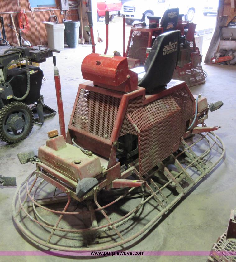 image for item AO9105 Razorback Pro 1200 ride-on power trowel