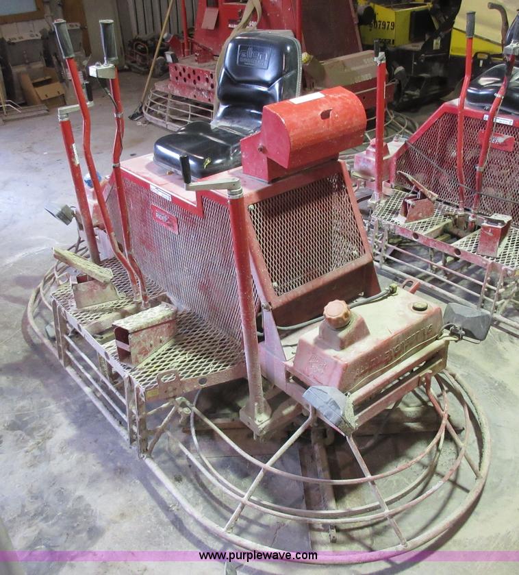 image for item AO9105 Razorback Pro 1200 ride-on power trowel