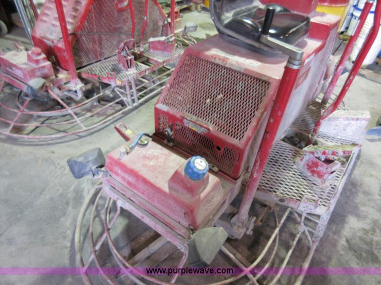 image for item AO9105 Razorback Pro 1200 ride-on power trowel