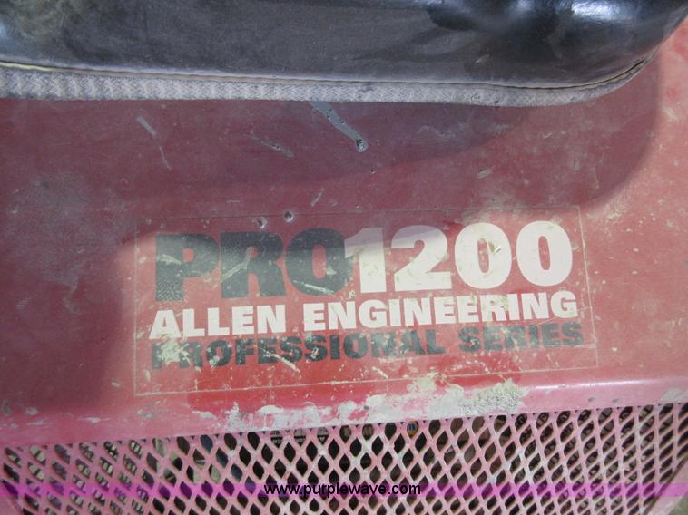 image for item AO9105 Razorback Pro 1200 ride-on power trowel