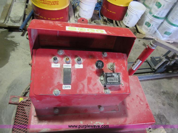 image for item AO9105 Razorback Pro 1200 ride-on power trowel