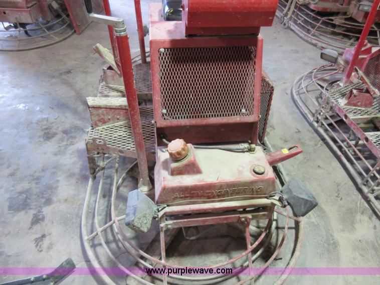 image for item AO9105 Razorback Pro 1200 ride-on power trowel