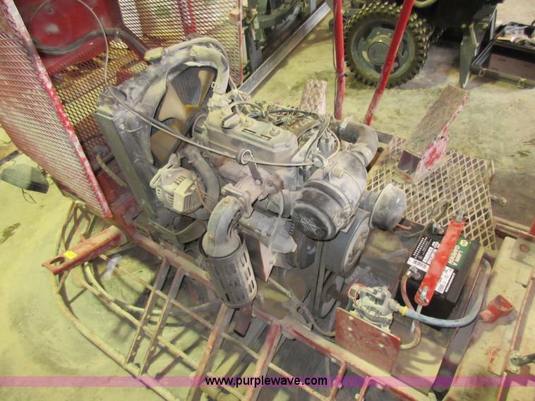 image for item AO9105 Razorback Pro 1200 ride-on power trowel