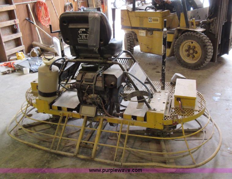 image for item AO9107 Wacker CRT46KHN ride-on power trowel
