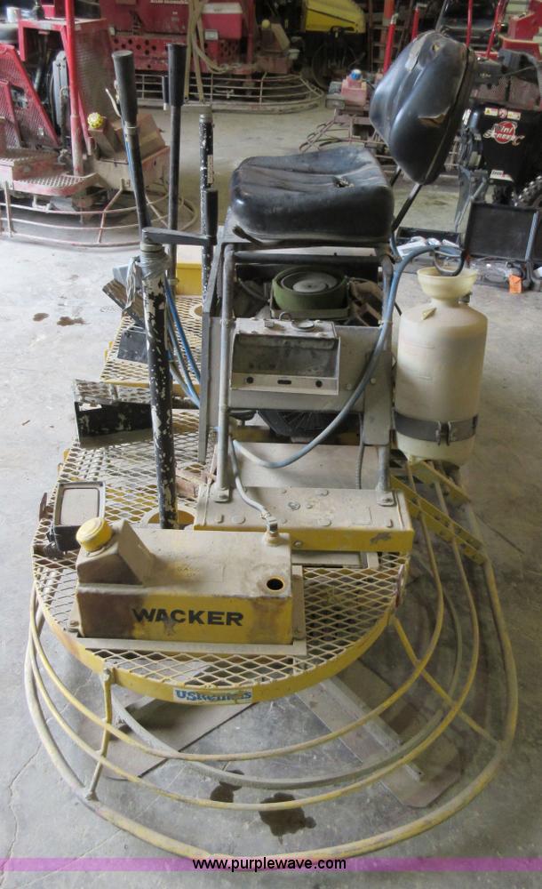 image for item AO9107 Wacker CRT46KHN ride-on power trowel