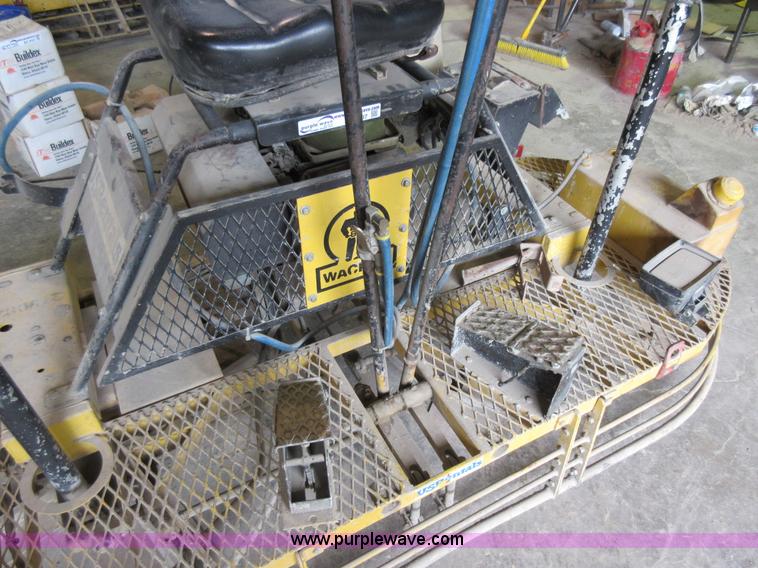 image for item AO9107 Wacker CRT46KHN ride-on power trowel