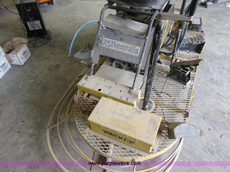 image for item AO9107 Wacker CRT46KHN ride-on power trowel