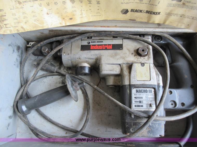 Black and Decker Macho III hammer drill in Paola, KS Item AO9109 sold