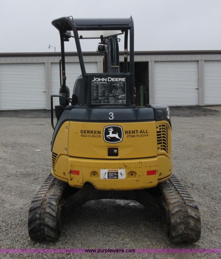 image for item AO9123 2008 John Deere 35D compact excavator