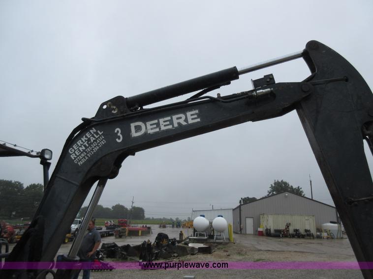 image for item AO9123 2008 John Deere 35D compact excavator