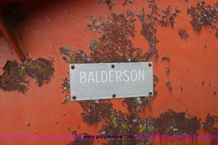 image for item F7976 Balderson BV30T V-nose snow plow